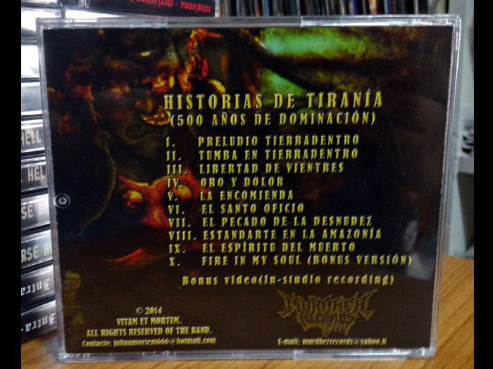 VITAM ET MORTEM’IV-Historias De Tirania’ CD