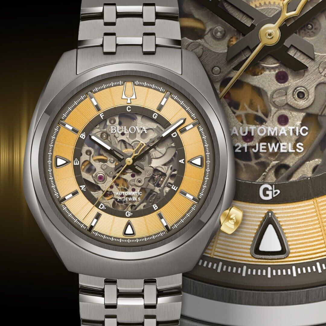 Bulova 98A294 นาฬิาผู้ชาย Grammy Automatic Men's Watch