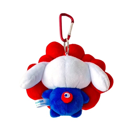 [PRE-ORDER] พวงกุญแจ ตุ๊กตา Cinnamoroll x MYAKU-MYAKU Official Mascot Keychain งาน Osaka Expo 2025 นำเข้าจากญี่ปุ่น EXPO2025 サンリオキャラクターズ ミャクミャクなりきりぬいぐるみBC シナモロール