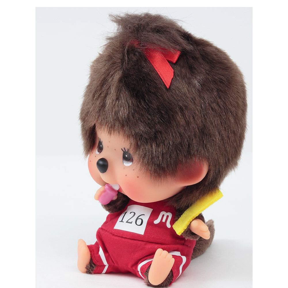 [PRE-ORDER] ตุ๊กตา ม่อนชิชิ Size 13 cm ม่อนชิชิจัง นักกีฬา นักกรีฑา Monchhichi Let's Sports Track and Field Girls นำเข้าจากญี่ปุ่น レッツ！スポーツモンチッチ 陸上 女の子