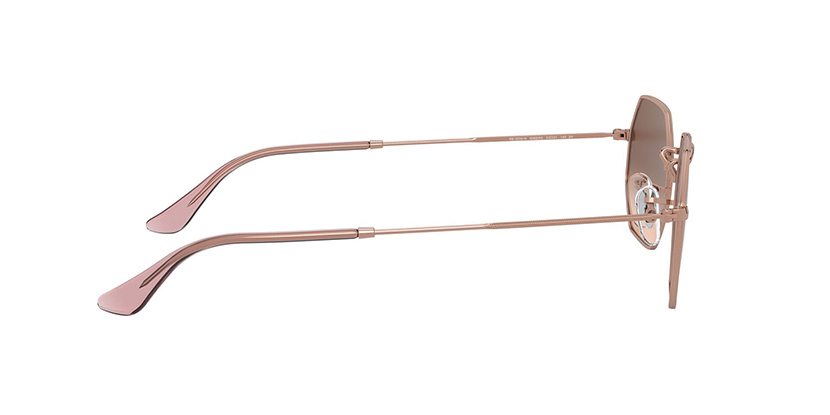 RayBan RB3556N 9069/A5 OCTAGONAL FLAT LENSES