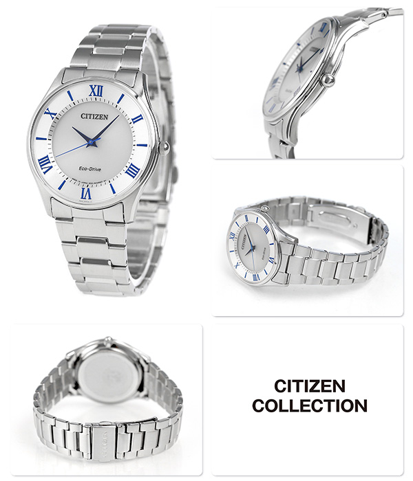 Citizen BJ6480-51B นาฬิกาผู้ชาย Eco-Drive Citizen Collection Made In Japan Men's Watch