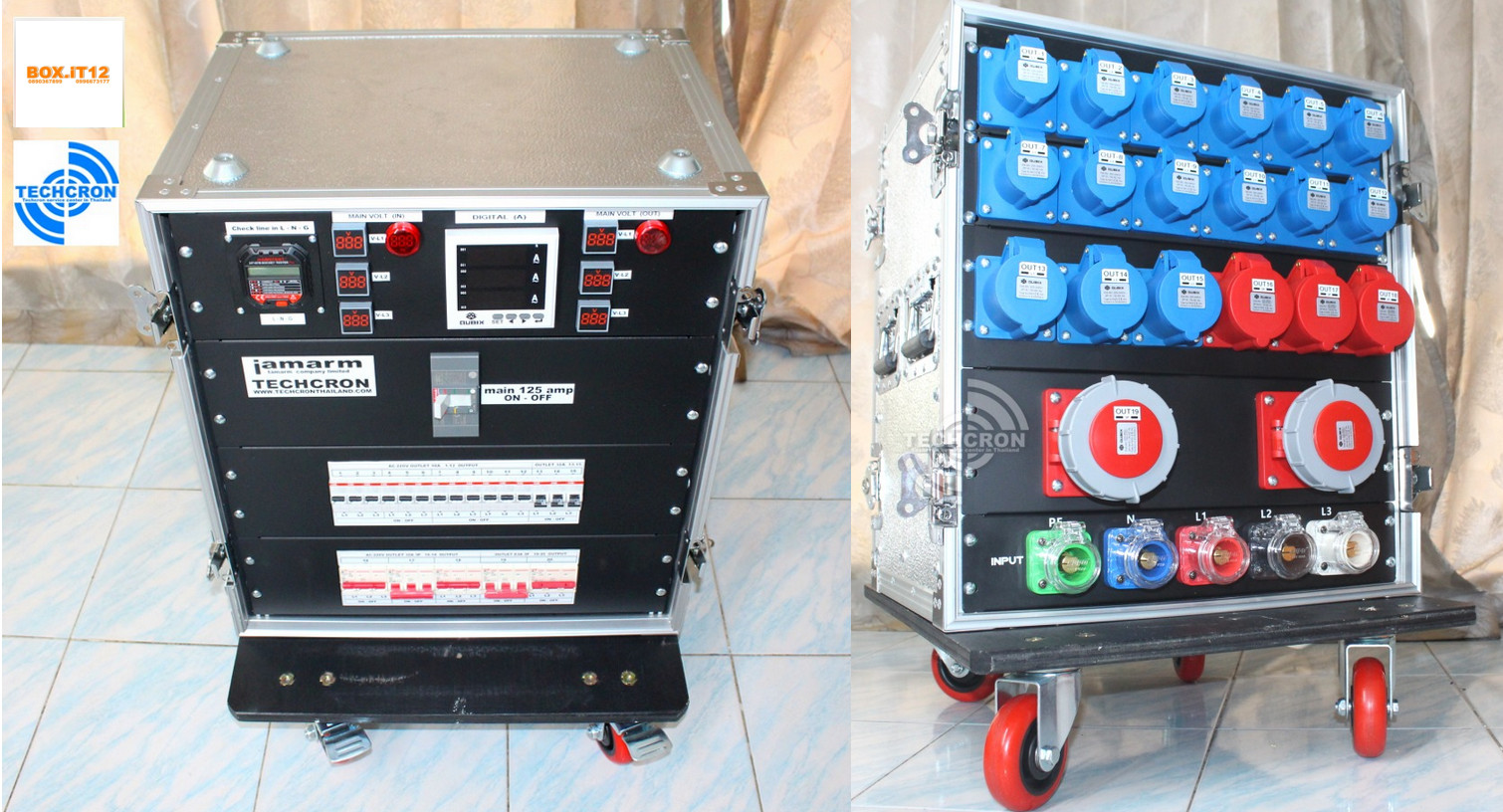 TECHCRON 125a (ตู้โหลด)