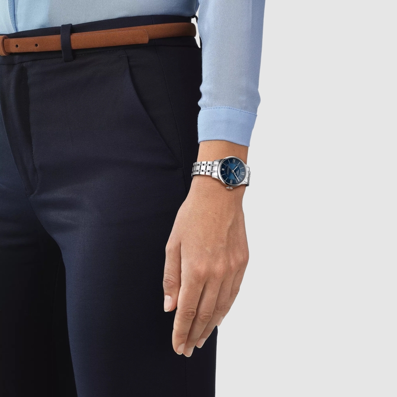 Tissot T099.207.11.048.00 นาฬิกาผู้หญิง Chemin Des Tourelles Automatic Women's Watch