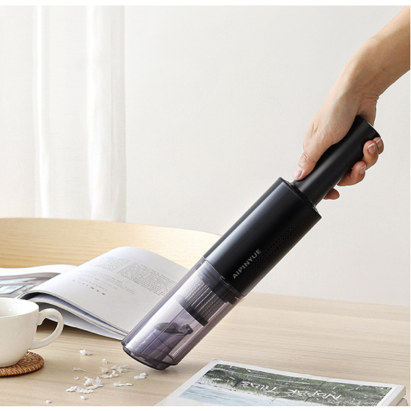 เครื่องดูดฝุ่นพร้อมสาย เครื่องดูดฝุ่นรถ พลังดูดแรง 6000pa มีแบตเตอรี่ในตัว พกพาสะดวก ใช้ได้ทั้งในบ้าน และรถยนต์
