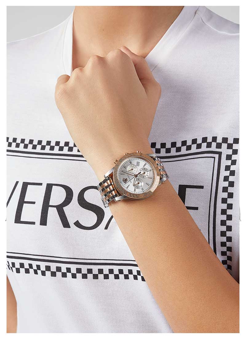 Versace VELT00319 นาฬิกาผู้ชาย Sport Tech Chronograph Quartz Swiss Made Men's Watch