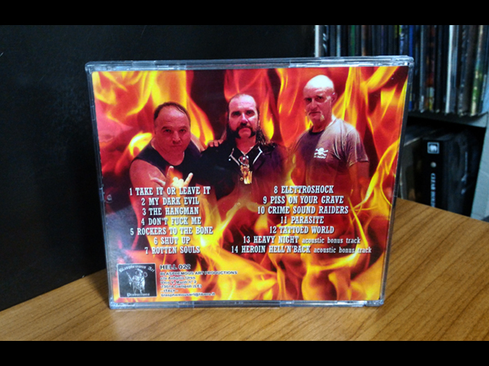FINGERNAILS'Rotten Souls' CD.