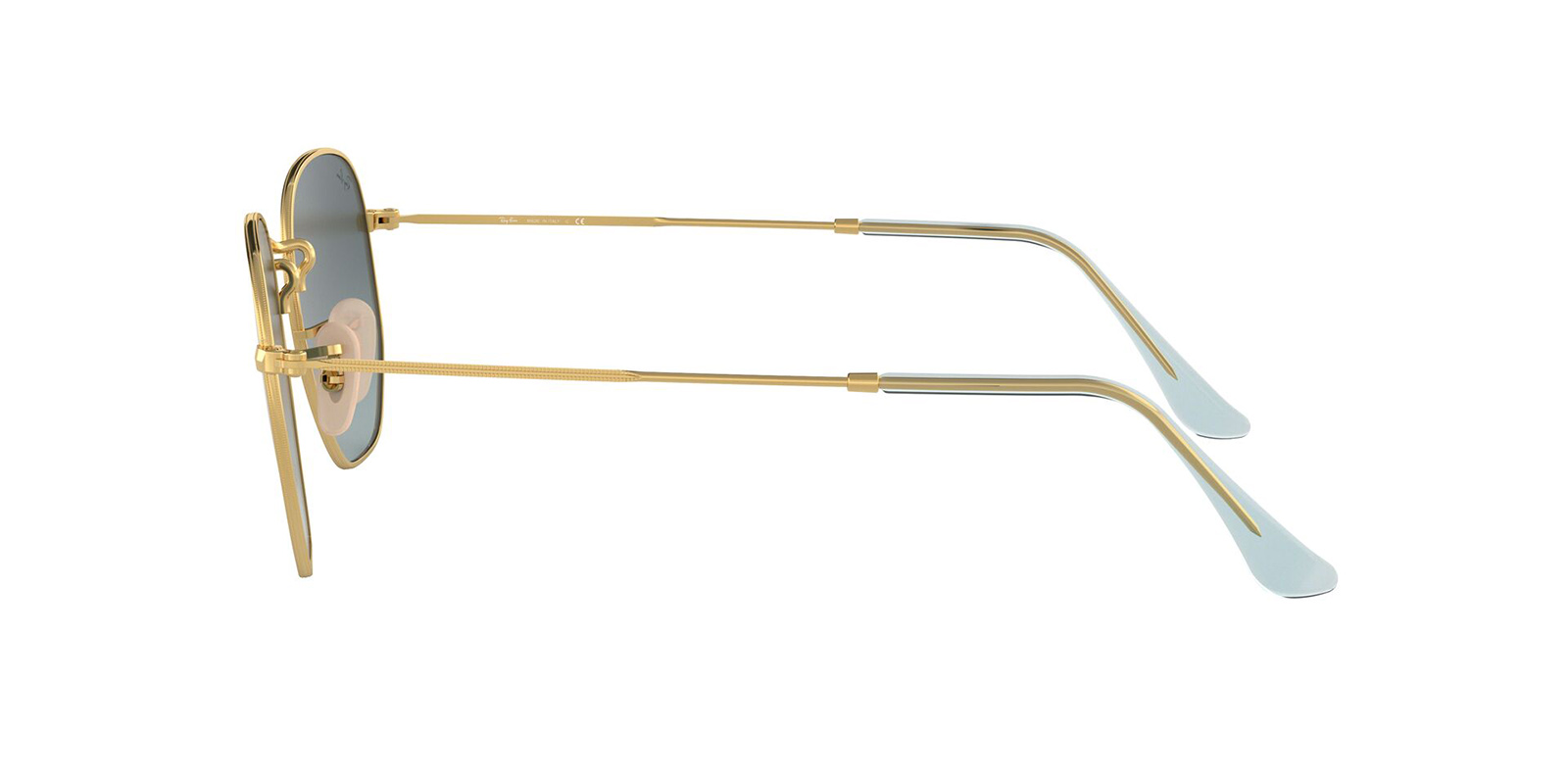 RayBan RB3548N 91233M HEXAGONAL FLAT LENSES