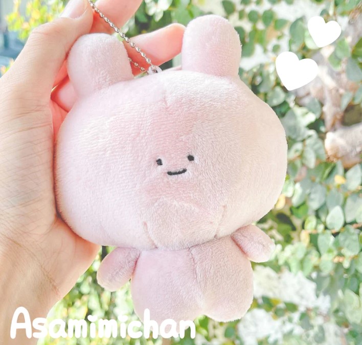 [PRE-ORDER] พวงกุญแจ ตุ๊กตา อาซามิมิจัง 13 cm Asamimi-chan Keychain あさみみちゃん ぬいぐるみキーホルダー