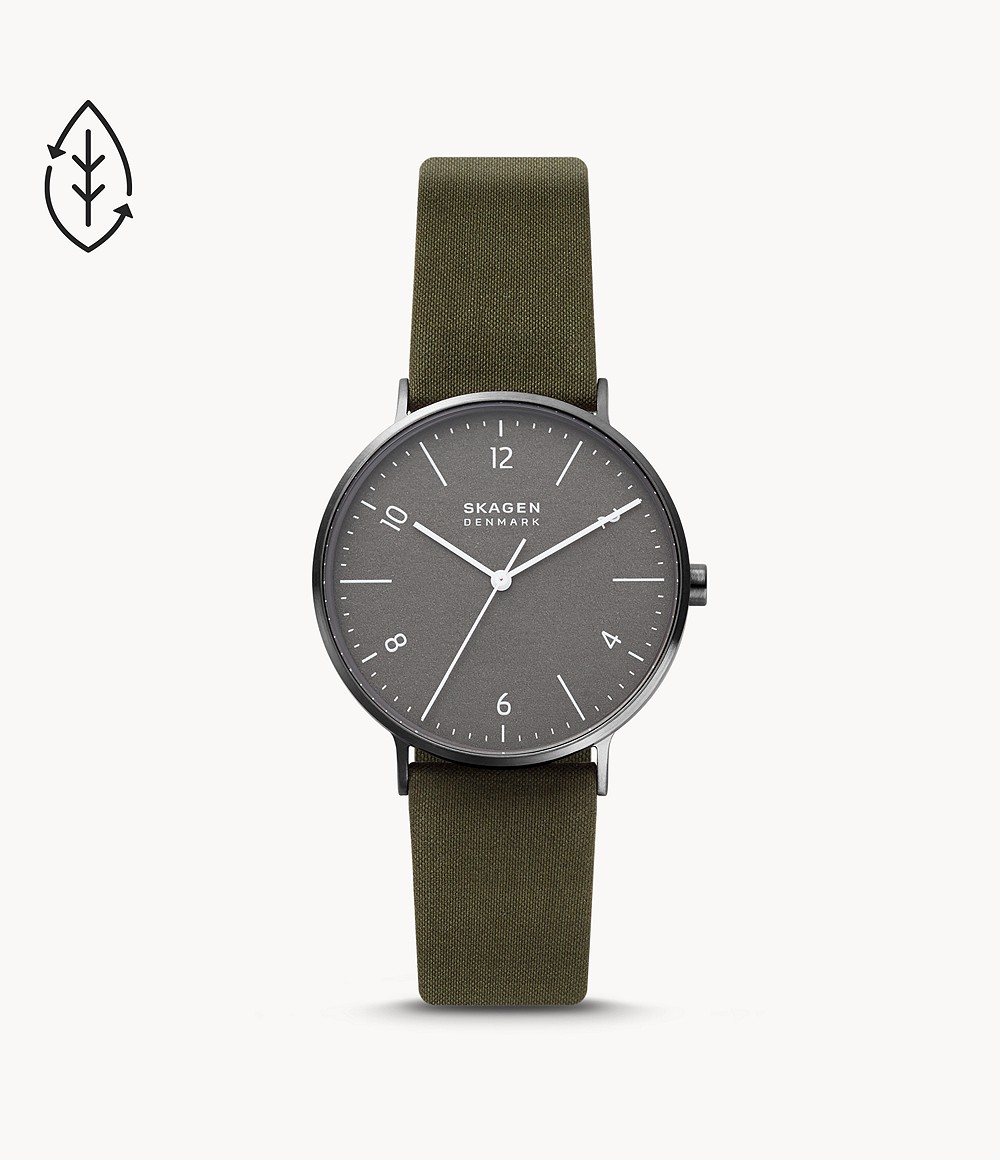 Skagen SKW6730 นาฬิกาผู้ชาย Aaren Naturals Cotton Backed Men's Watch
