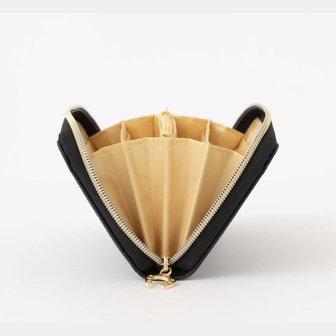 [PRE-ORDER] กระเป๋า a-jolie HAPPY Wallet กระเป๋านำโชค กระเป๋าสตางค์แบบยาว สีดำ ajolie ของแท้ นำเข้าจากญี่ปุ่น