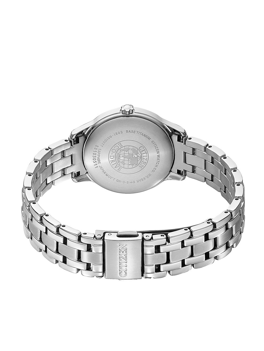 Citizen EM0720-85Y นาฬิกาผู้หญิง Eco-Drive Titanium Women's Watch