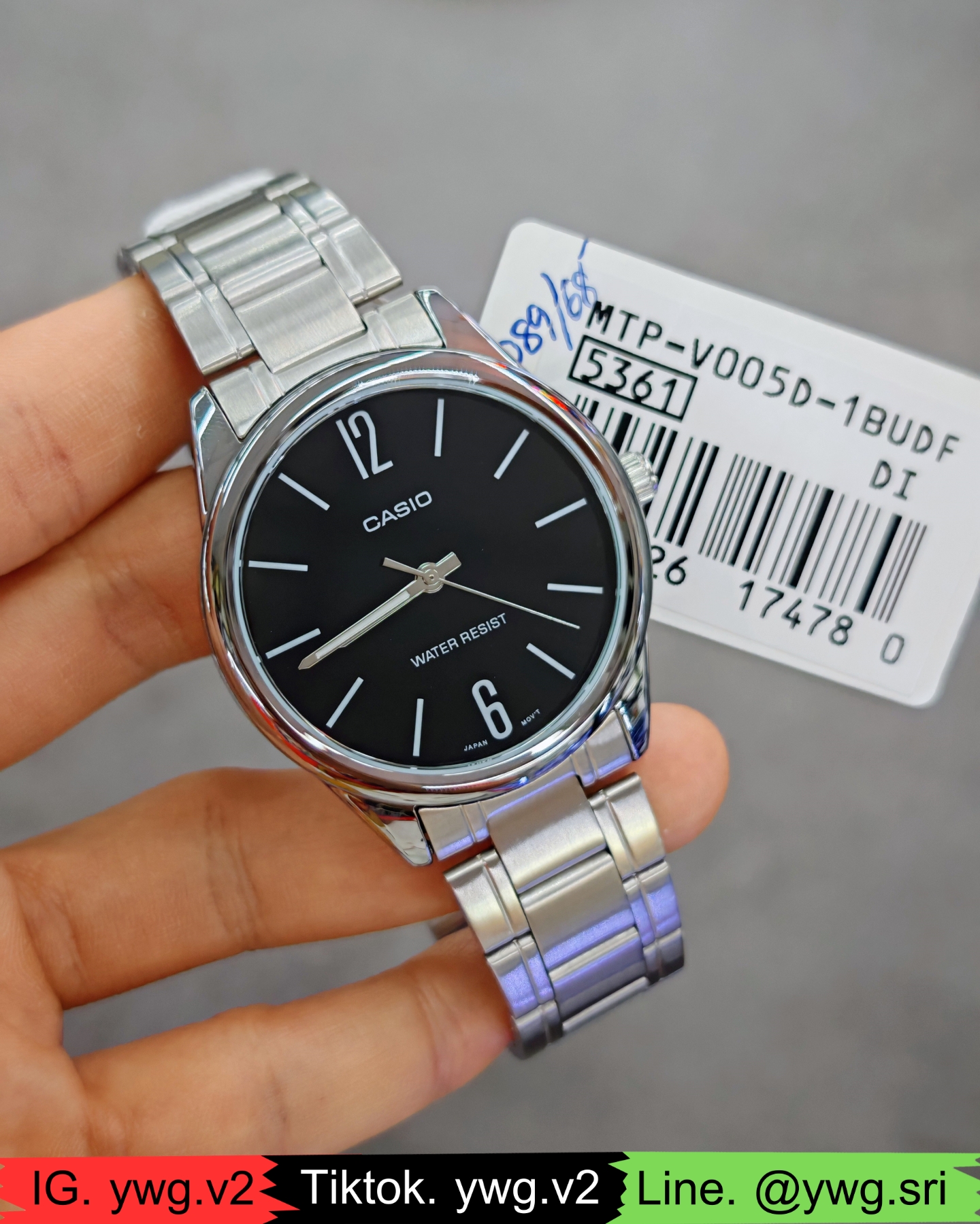 CASIO รุ่น MTP-V005D-1B