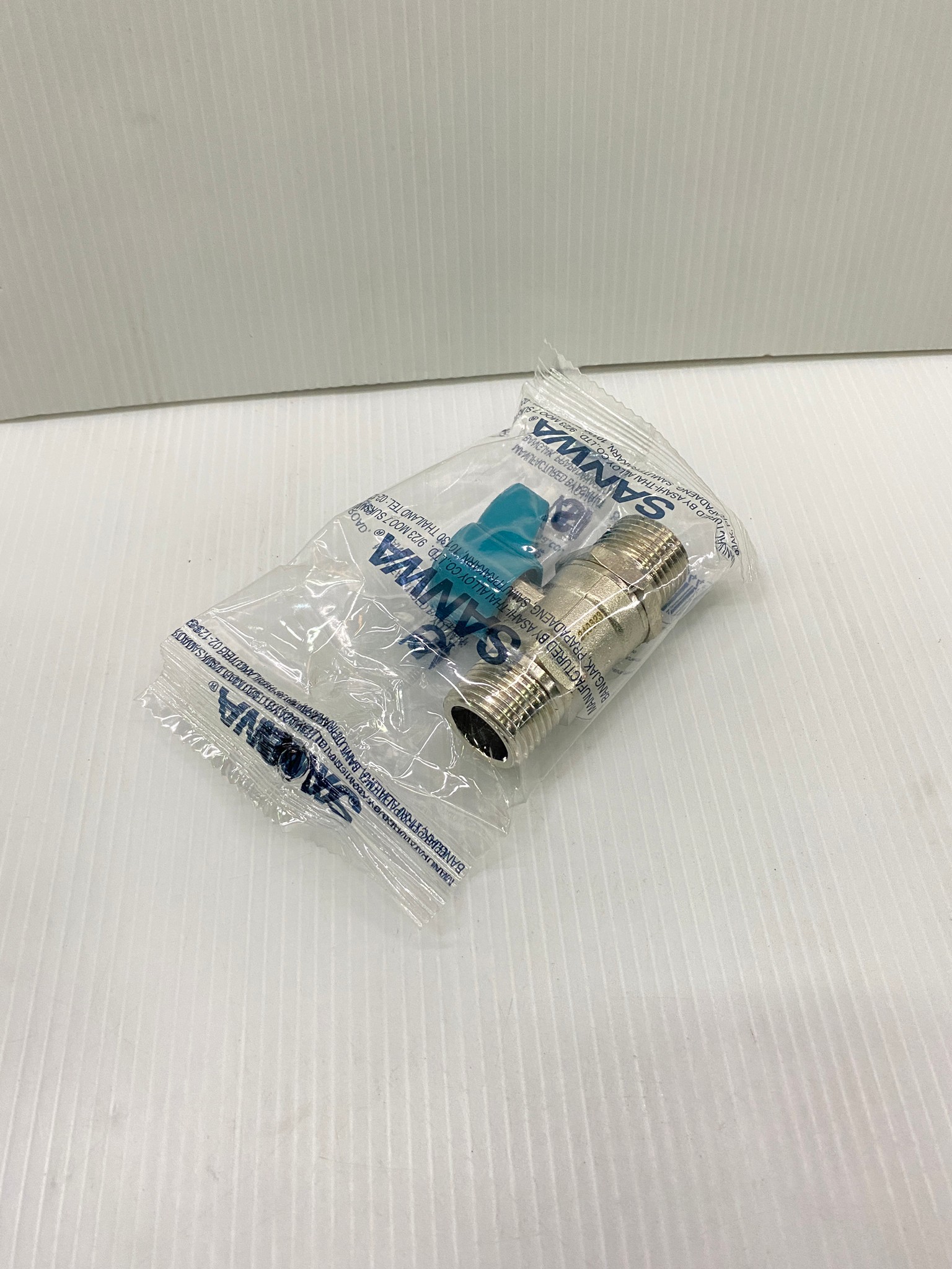 มินิบอลวาล์ว 2 ทาง 1/2นิ้ว (ผู้ ผู้) SANWA ของแท้ 100%