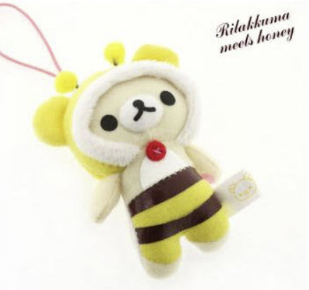 ตุ๊กตาห้อยมือถือ คุมะ (Korilakkuma)