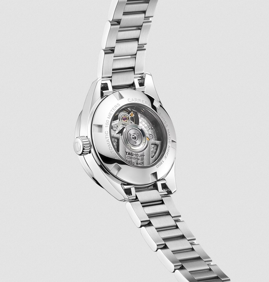 Tag Heuer WAR2413.BA0776 นาฬิกาผู้หญิง Carrera Automatic Diamonds 28mm Ladies Watch