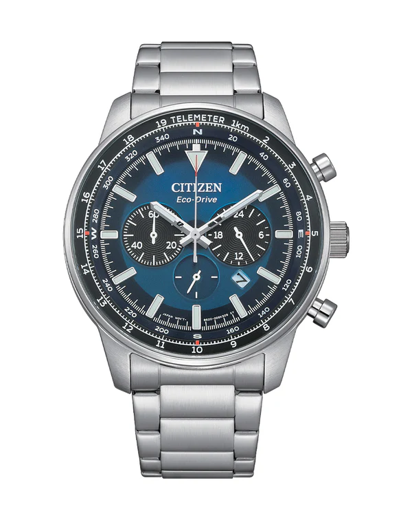 Citizen CA4500-91L นาฬิกาผู้ชาย Chrono Eco-Drive Men's Watch
