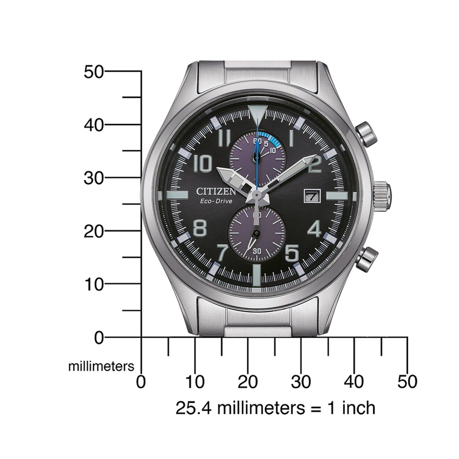 Citizen CA7028-81E นาฬิกาผู้ชาย Eco-Drive Chronograph Men's Watch