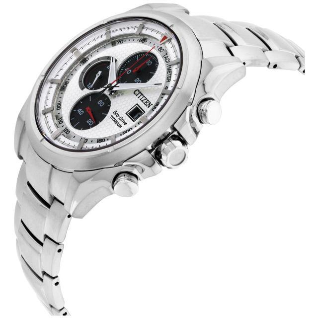 Citizen CA0550-52A นาฬิกาผู้ชาย Eco-Drive Chronograph Tachymeter Men's Watch