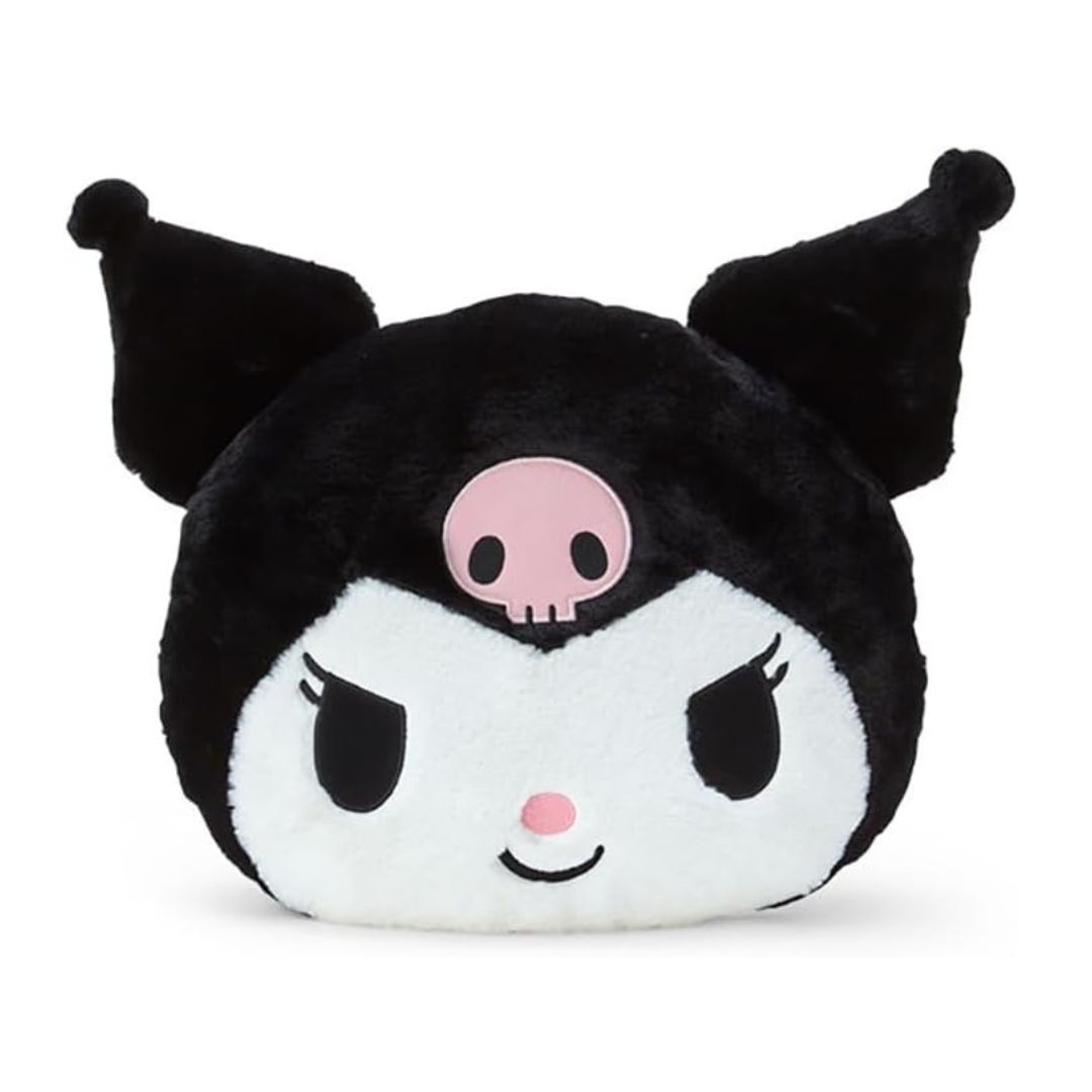 [PRE-ORDER] หมอนอิง หน้า คุโรมิ Sanrio Kuromi Face Cushion Size S นำเข้าจากญี่ปุ่น Sanrio Japan サンリオ(SANRIO) クロミ フェイス形クッションS 272639
