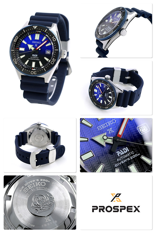 SEIKO SBDC055 นาฬิกาผู้ชาย Seiko รุ่น SBDC055, Seiko Prospex Automatic Diver PADI Special Model Men's Watch
