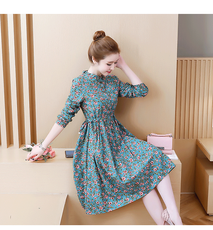 ชุดคลุมท้องสไตล์เกาหลี แบบสวยมาก กระดุมเปิดได้ มีเชือกปรับขนาดครรภ์ด้านข้าง M L XL XXL