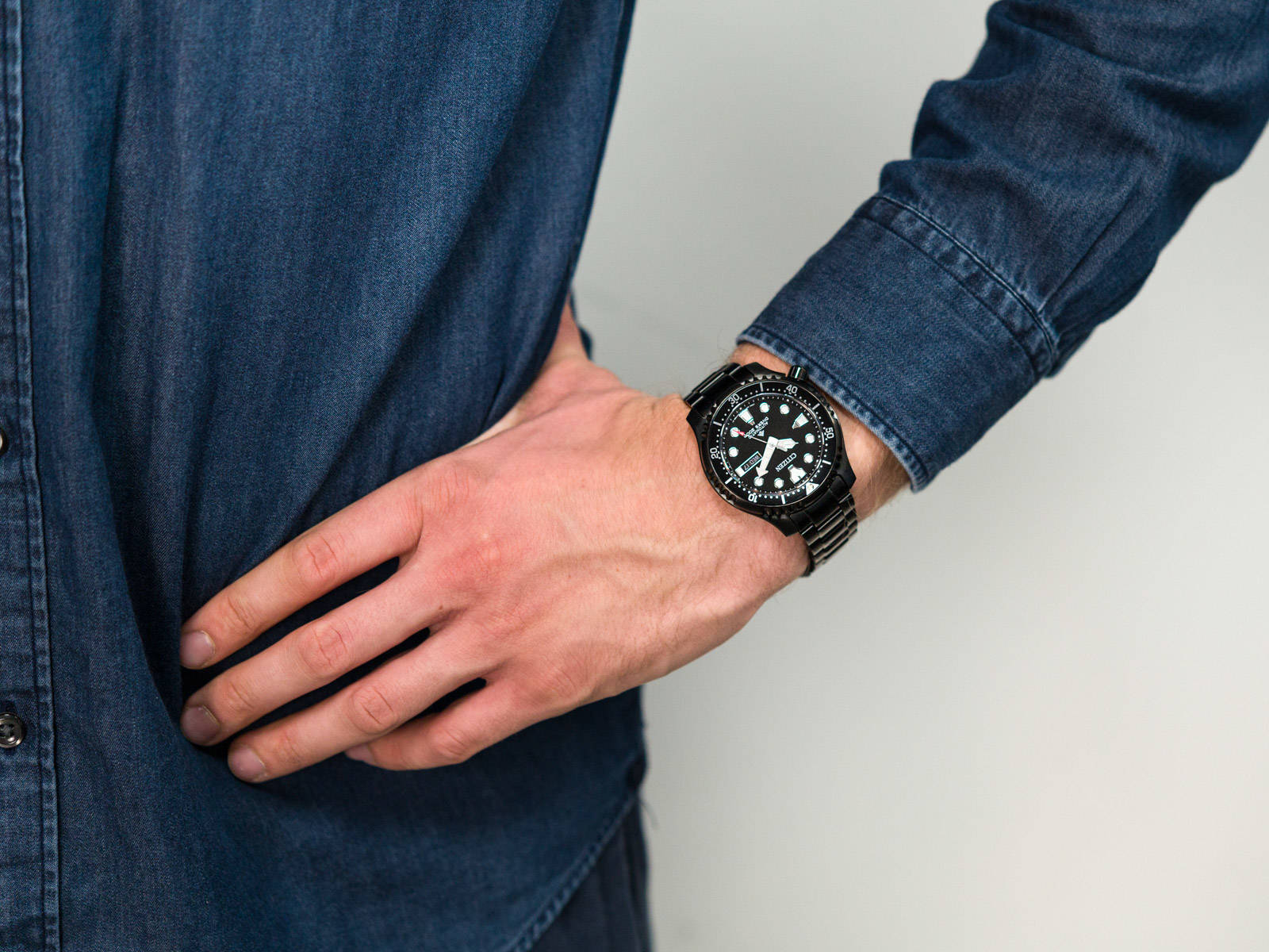 Citizen NY0145-86E นาฬิกาผู้ชาย Promaster Divers Automatic Men's Watch