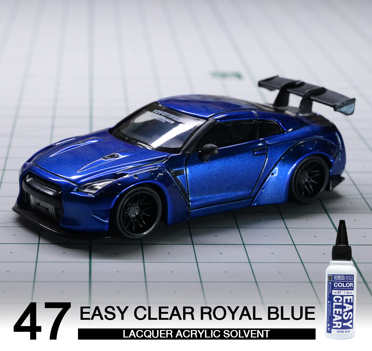 NO.47L Easy Clear Royal Blue [ใส] 120ml