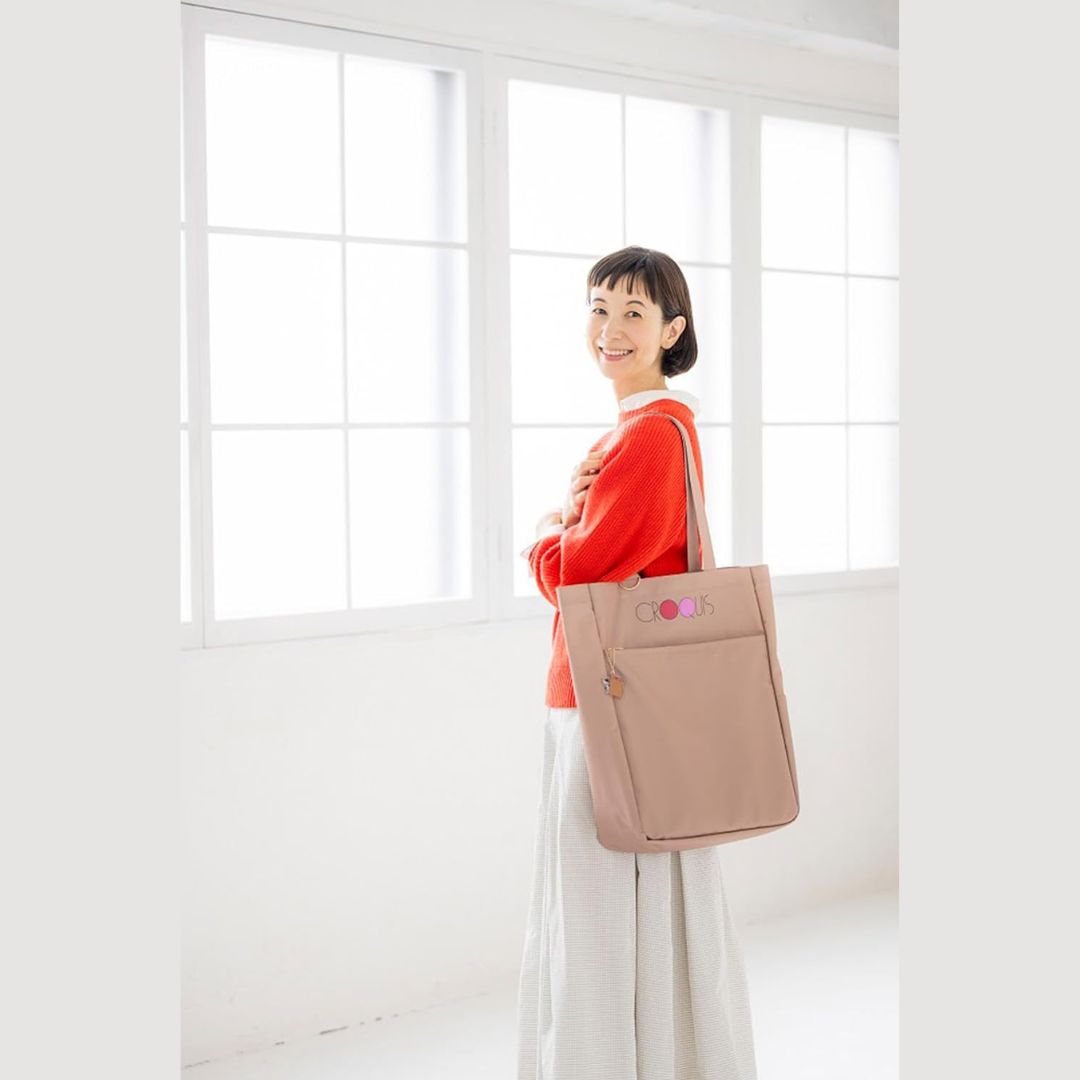 [PRE-ORDER] CROQUIS LOVE! Super Big Tote Bag กระเป๋าผ้าใบใหญ่ นำเข้าจากญี่ปุ่น クロッキーブック」超ビッグトート