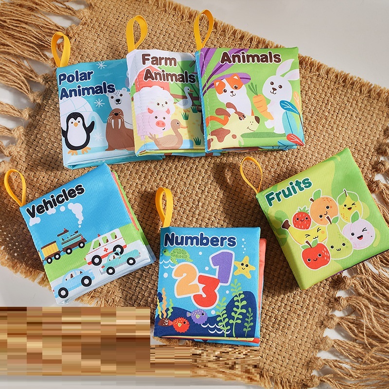 หนังสือผ้า ขนาดเล็ก หนังสือผ้าเสริมพัฒนาการ