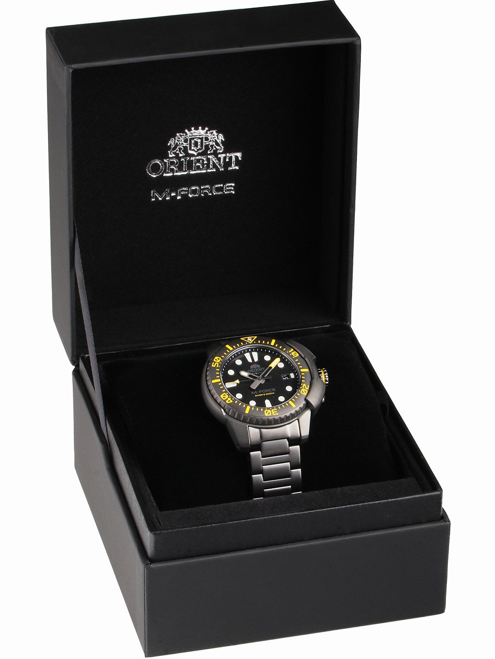 Orient RA-AC0L06B00B นาฬิกาผู้ชาย M-Force Automatic Diver's Japan Men's Watch