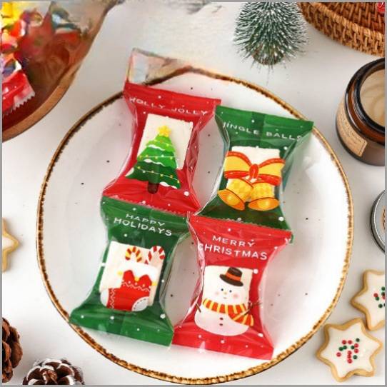 ถุงซีล ใส่ขนม คุกกี้ ลูกอม ขนาด 7x9.5-10 ซม. จำนวน 97-100 ใบ/แพ็ค ชุดที่ 7/7