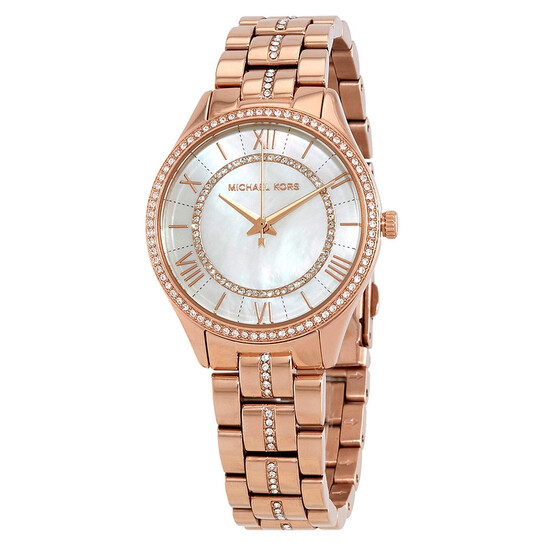 Michael Kors MK3716 นาฬิกาผู้หญิง Lauryn Quartz Women's Watch