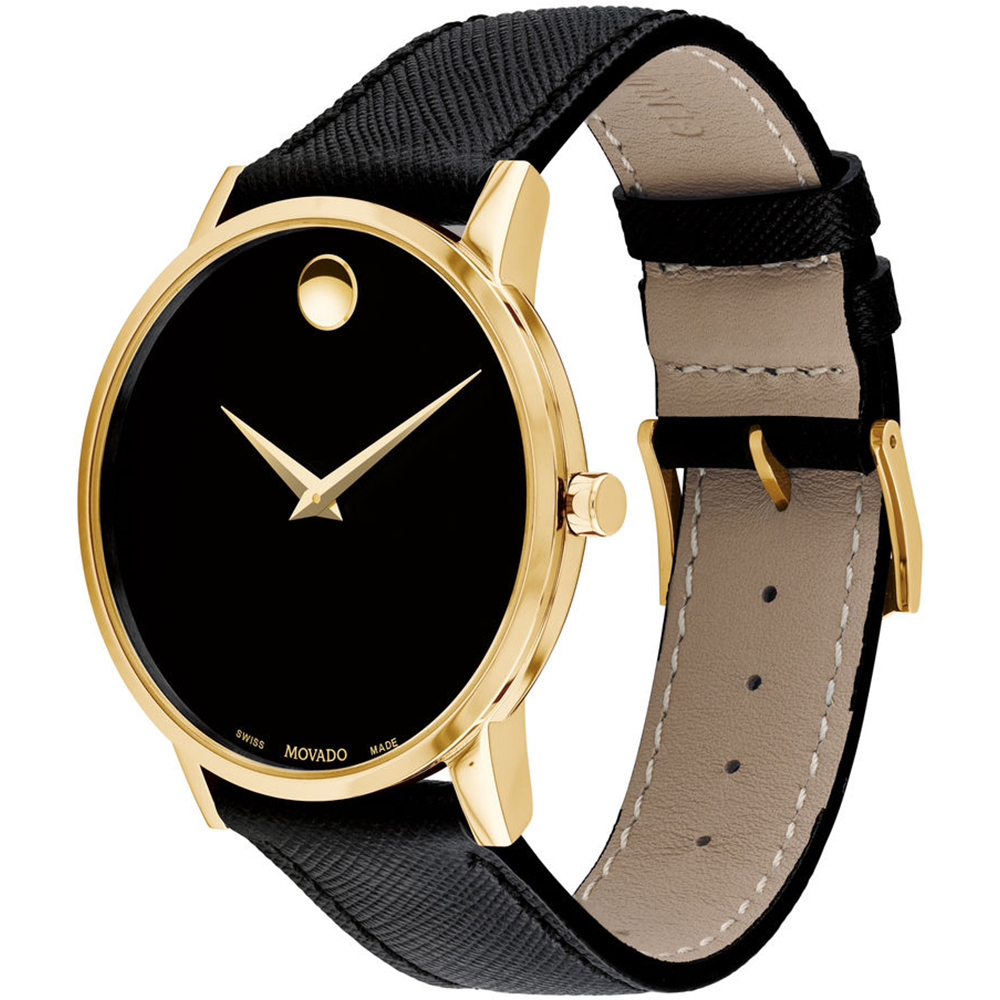 Movado 0607195 นาฬิกาผู้ชาย Museum Quartz Men's Watch