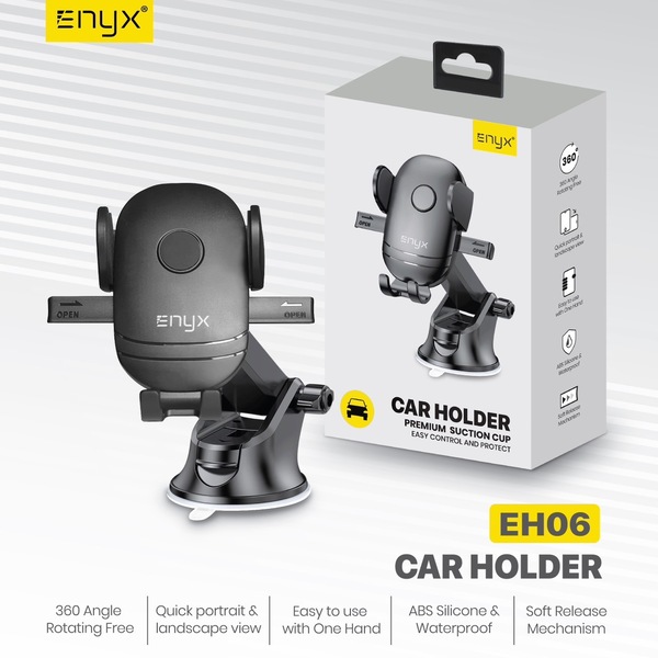 ENYX EH06 ที่ยึดมือถือในรถ ระดับพรีเมี่ยม Car holder Premium Suction Cup