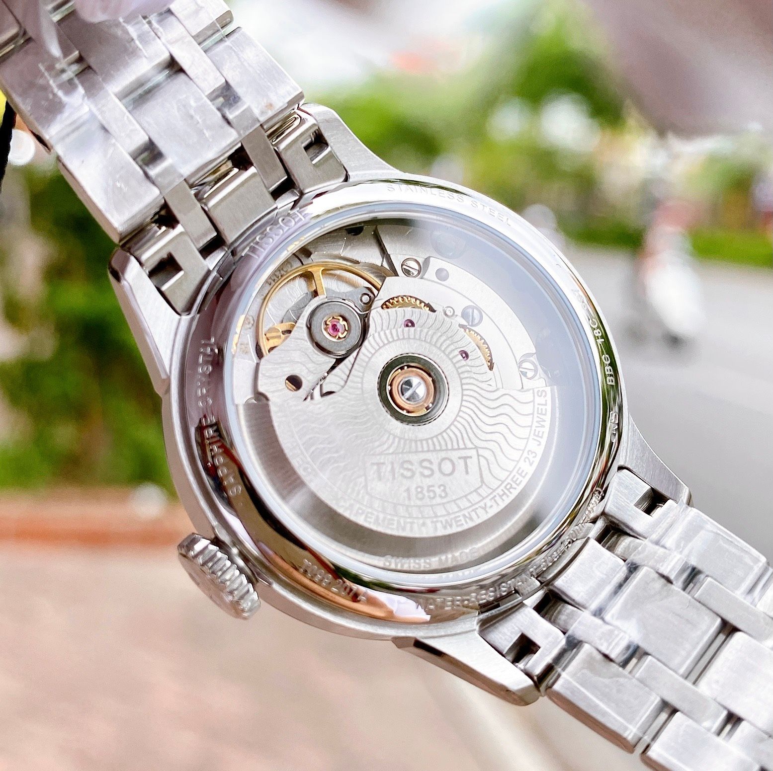 Tissot T099.207.11.118.00 นาฬิกาผู้หญิง Chemin des Tourelles Powermatic 80 Automatic Women's Watch