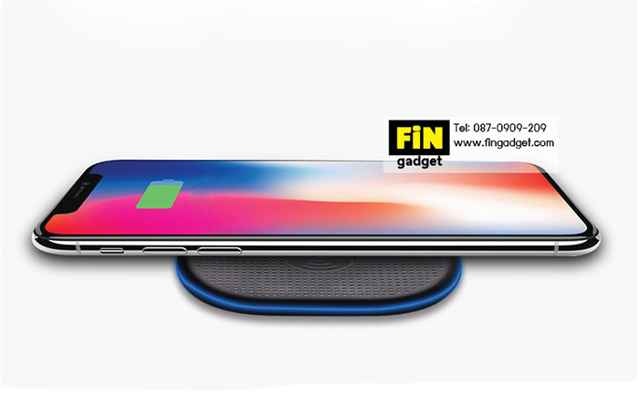 Qi Wireless Charger แถมฟรี แผ่นรับสัญญาณ
