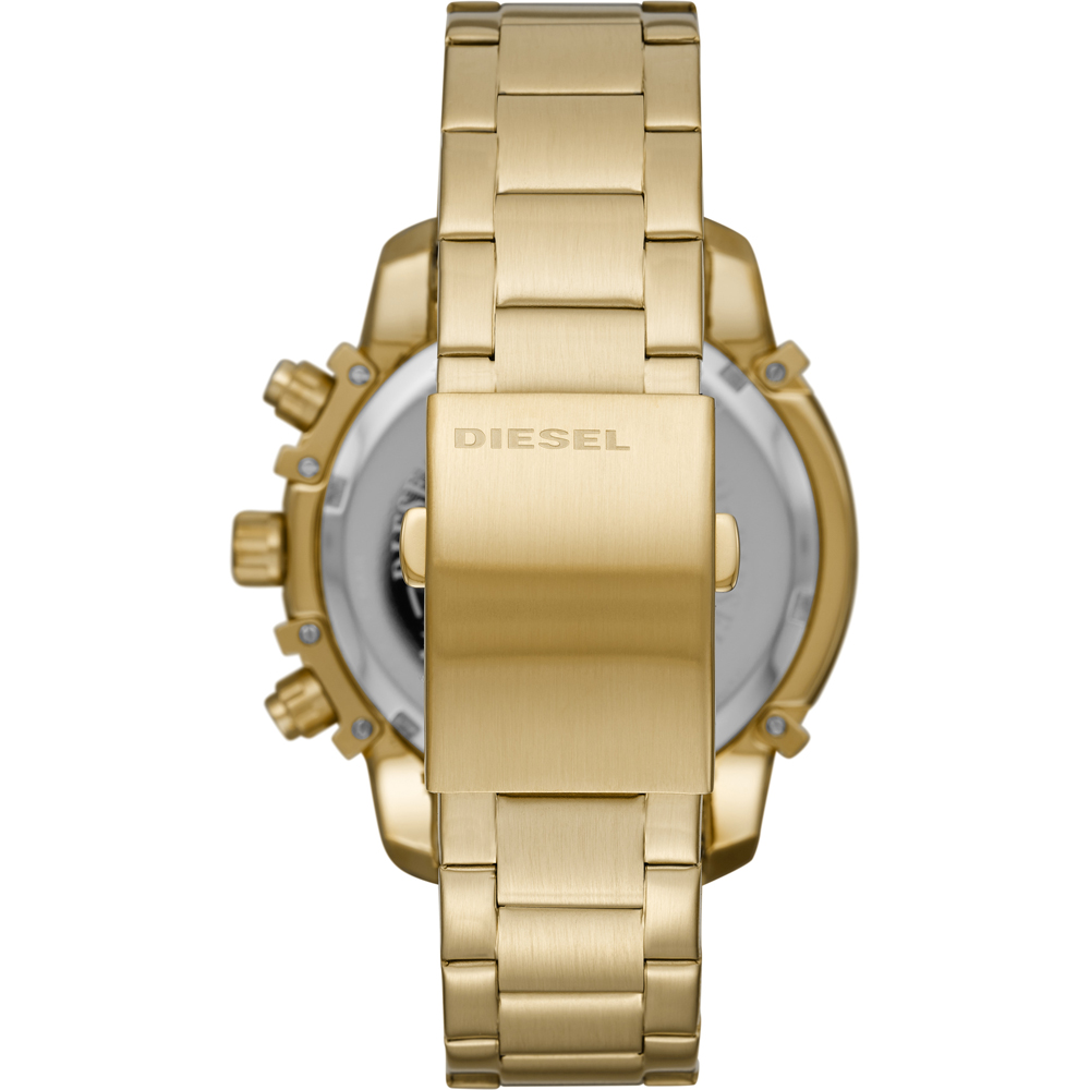 Diesel DZ4522 นาฬิกาผู้ชาย Griffed Gold Tone Quartz Men's Watch