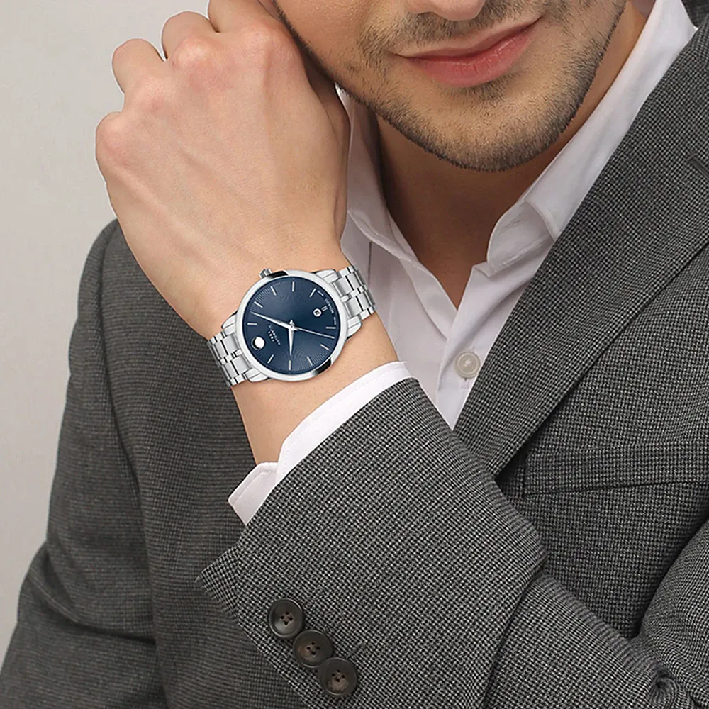 Movado 0607622 นาฬิกาผู้ชาย 1881 Automatic Men's Watch