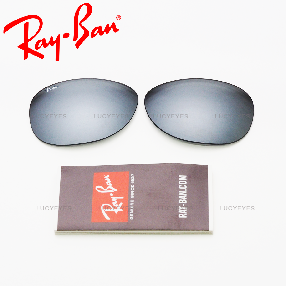 เลนส์ RAYBAN แท้ 100% RB3519 006/6G เลนส์สีปรอทเงิน