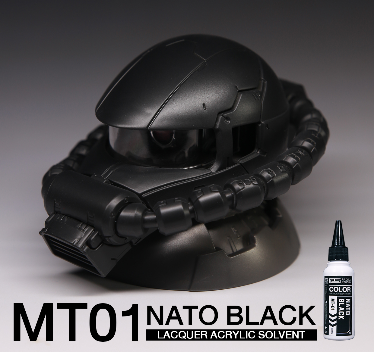 MT01 Nato Black [มันเงา] 60ml
