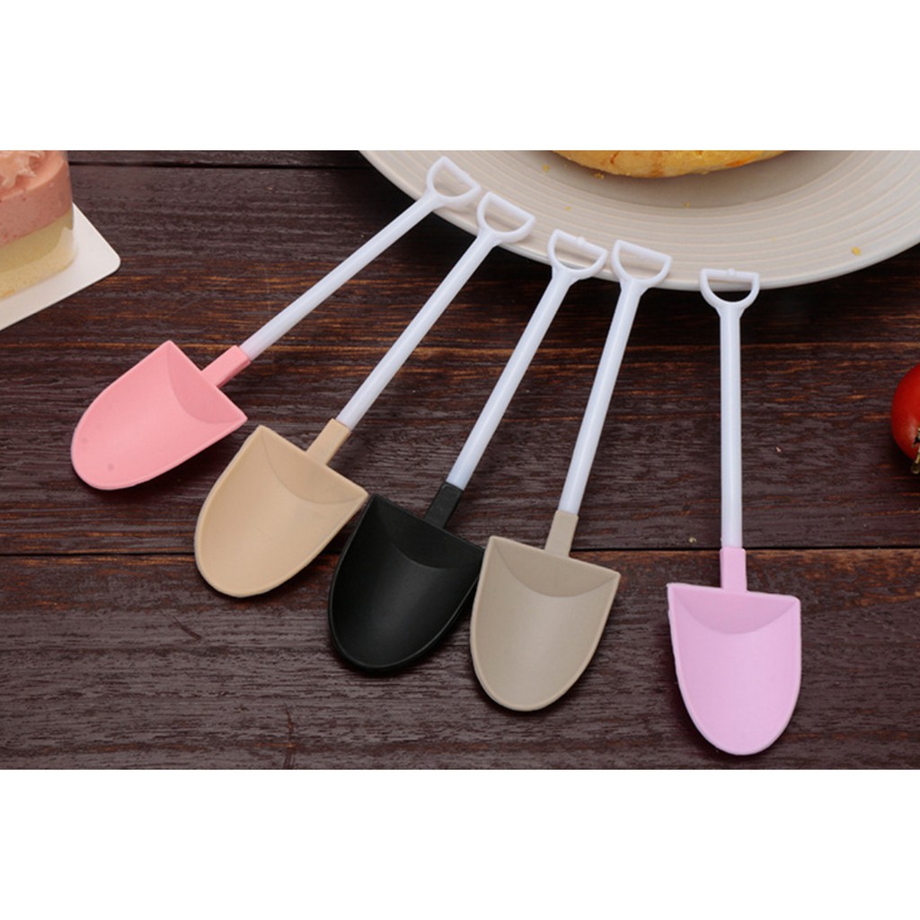 ช้อนพลั่ว ไอศครีม เค้ก เบเกอรี่ (บรรจุ 95-100 ชิ้นต่อแพ็ค) มีซองแยกแต่ละชิ้น