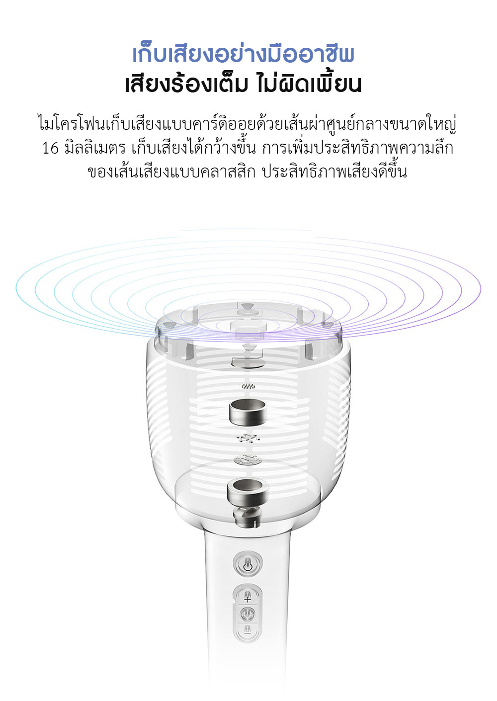 Xiaomi Karaoke Microphone - ไมค์คาราโอเกะเสี่ยวหมี่