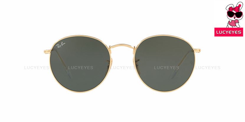RayBan RB3447N 001 ROUND METAL