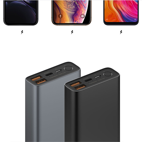 แบตสำรอง Eloop E36 12000 mAh รองรับ Quick Charge 3.0