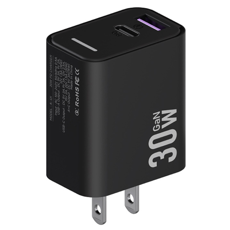 Enyx A4X 1USB/1PD หัวชาร์จแบบชาร์จด่วน 30W GAN Fast charge