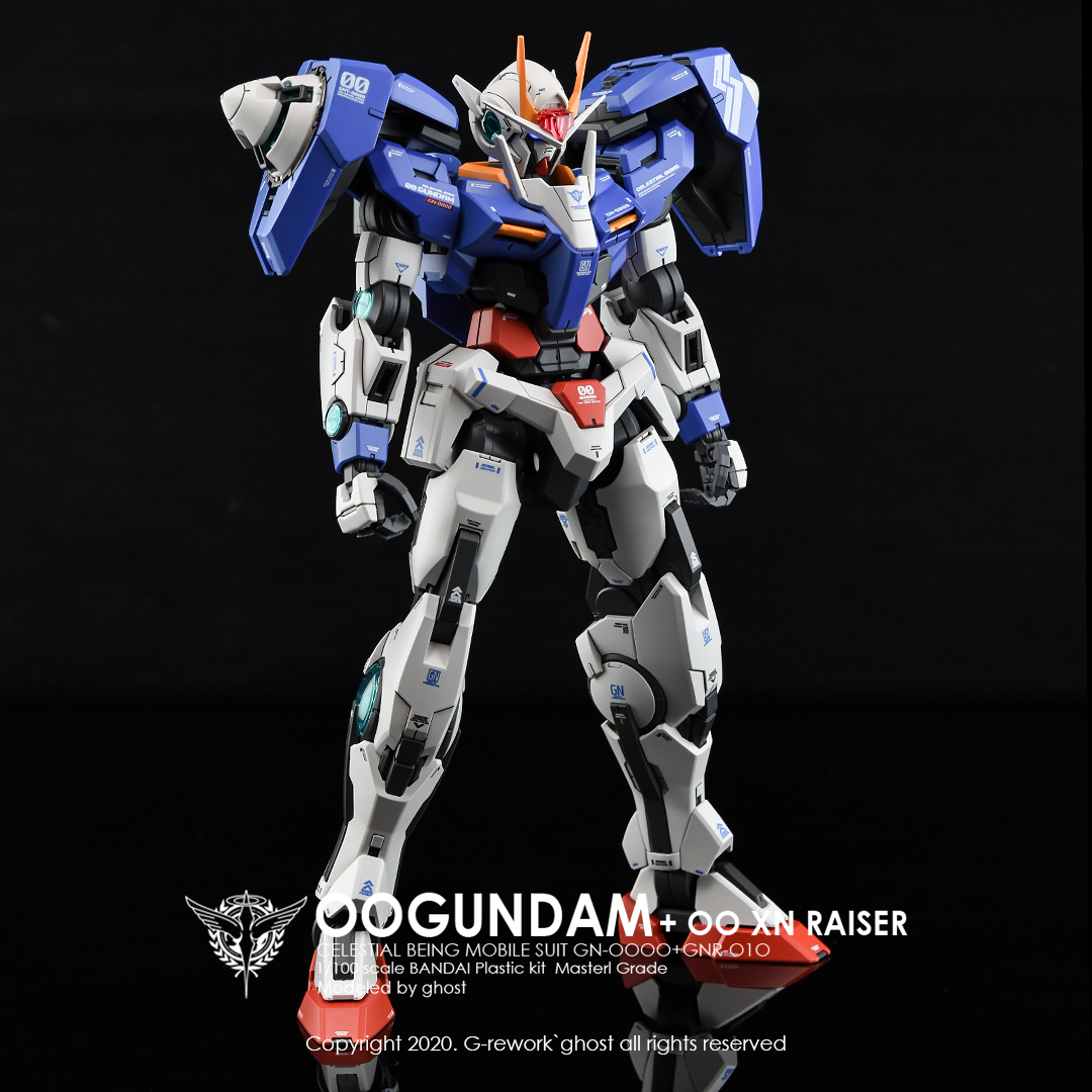 G-REWORK CUSTOM DECAL MG 1/100 OO GUNDAM
