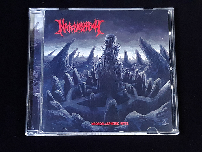 NECROBLASPHEMY 'Necroblasphemic Rites / Crypt' CD