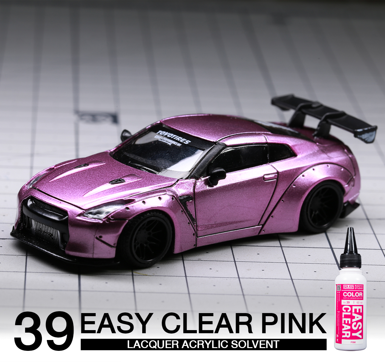 NO.39L Easy Clear Pink [ใส] 120ml