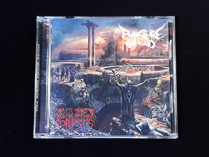 PUNCTURE WOUND 'Complete Carnage of Coagulating Cacophonous Corpses' CD